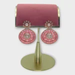 Vintage-Inspired Pink Floral Filigree