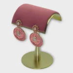 Vintage-Inspired Pink Floral Filigree - Image 2