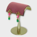 Pink Stone with Green Teardrops - Image 2
