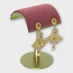 Kundan Meenakari Pearl Drops - Image 2