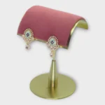 Meenakari Kundan Stud Festive Drop Earrings - Image 4