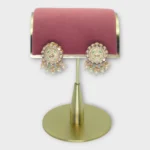 Meenakari Kundan Floral Festive Stud Earrings
