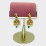 Antique Temple Goddess Jhumka Festive Earrings