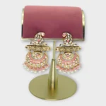 Regal Paisa Meenakari Chandbalis Earrings - Image 2