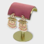 Regal Paisa Meenakari Chandbalis Earrings - Image 3