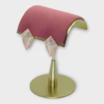 Brass Geometric Mother of Pearl Studs - Image 2