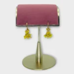Vibrant Beaded Golden Oxidised Bali Jhumkas - Image 8