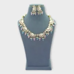Meenakari Kundan Pastel Bead Wedding Set