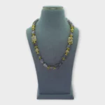Natural Stone Grey Statement Necklace