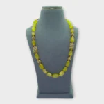 Natural Stone Yellow Statement Necklace