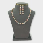 Pastel Stone AD Premium Gala Necklace