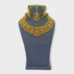Temple Gold Choker Bridal Jewelry Set
