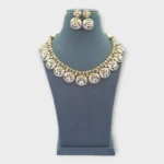 Meenakari Kundan Blue Bridal Jewelry Set