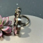 Oxidised Ring Silver Boho Statement - Image 4