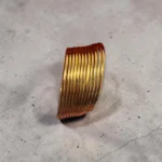 Oxidised Gold Bangles Set Everyday Stack - Image 2