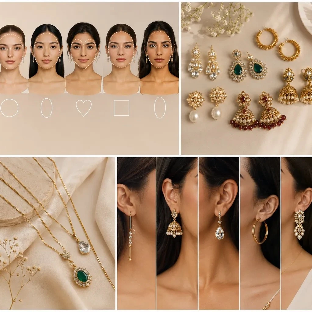 How to Choose Jewellery That Suits Your Face Shape | STONIRA